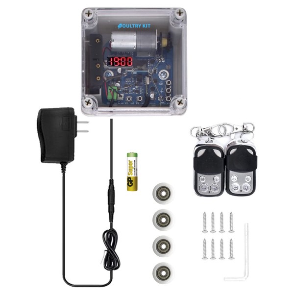 Automatické otevírání dvířek - strojek Poultry kit Vertical Premium