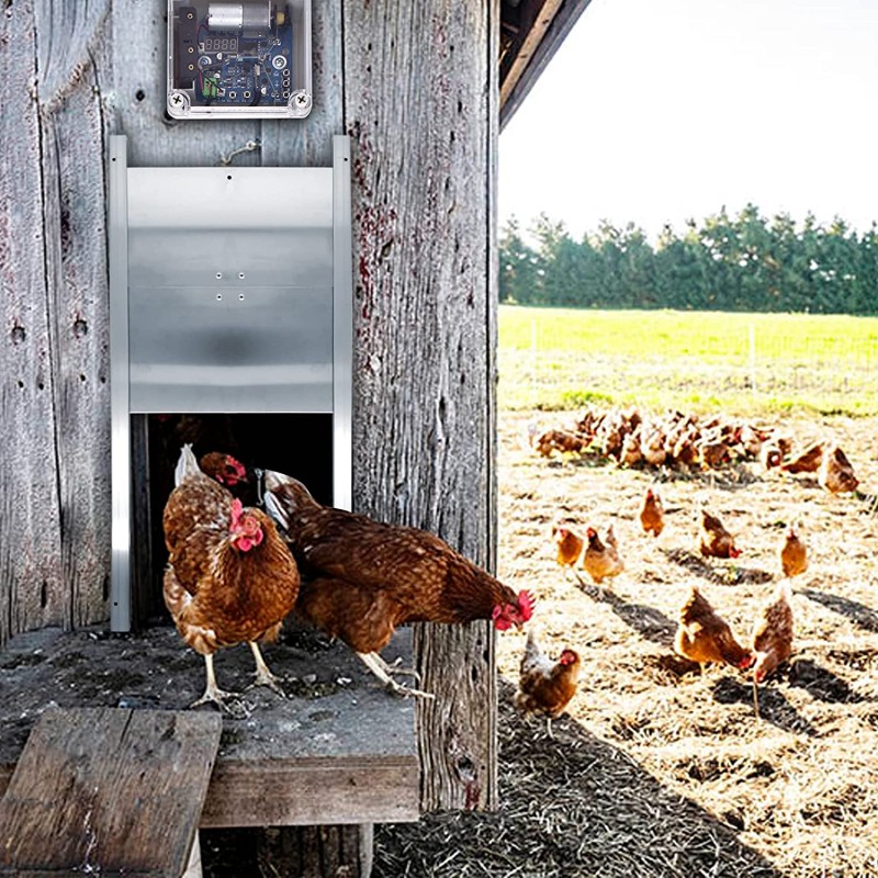Automatické otevírání dvířek - strojek Poultry kit Vertical Premium