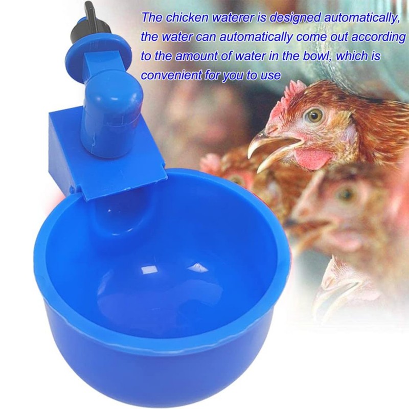 Napáječka automatická zátěžová pro kuřata a křepelky, drůbeží pítko pro libovolnou montáž