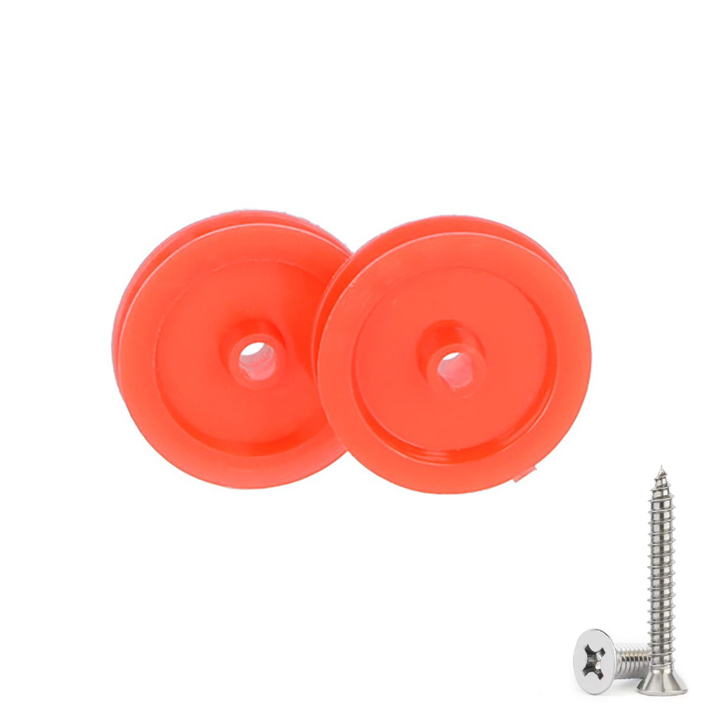 Kladky k automatickému systému pro otevírání a zavírání kurníku Kerbl, 2x plastová kladka včetně šroubů