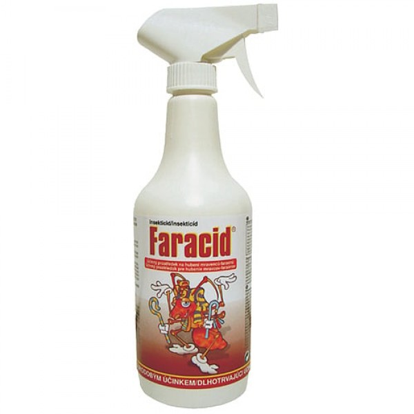Insekticid Biotoll® Faracid +, na mravence, faraóna, 500 ml, postřik na hubení mravenců - faraonů s dlouhodobým účinkem