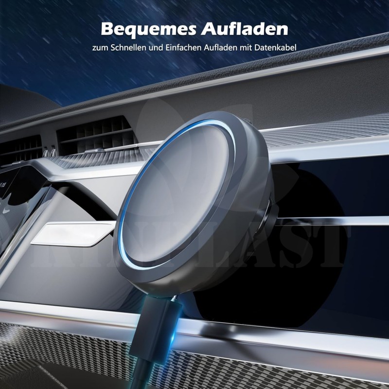 Antiradar Magnetický držák pro OOONO CO-Driver NO2, kovová super lepicí podložka pro sluneční clonu, přístrojovou desku