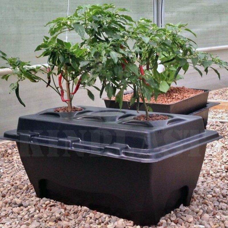 Oxypot V9 pro 9 rostlin 110 litrů 83x83x35, bez vzduchovací sady 