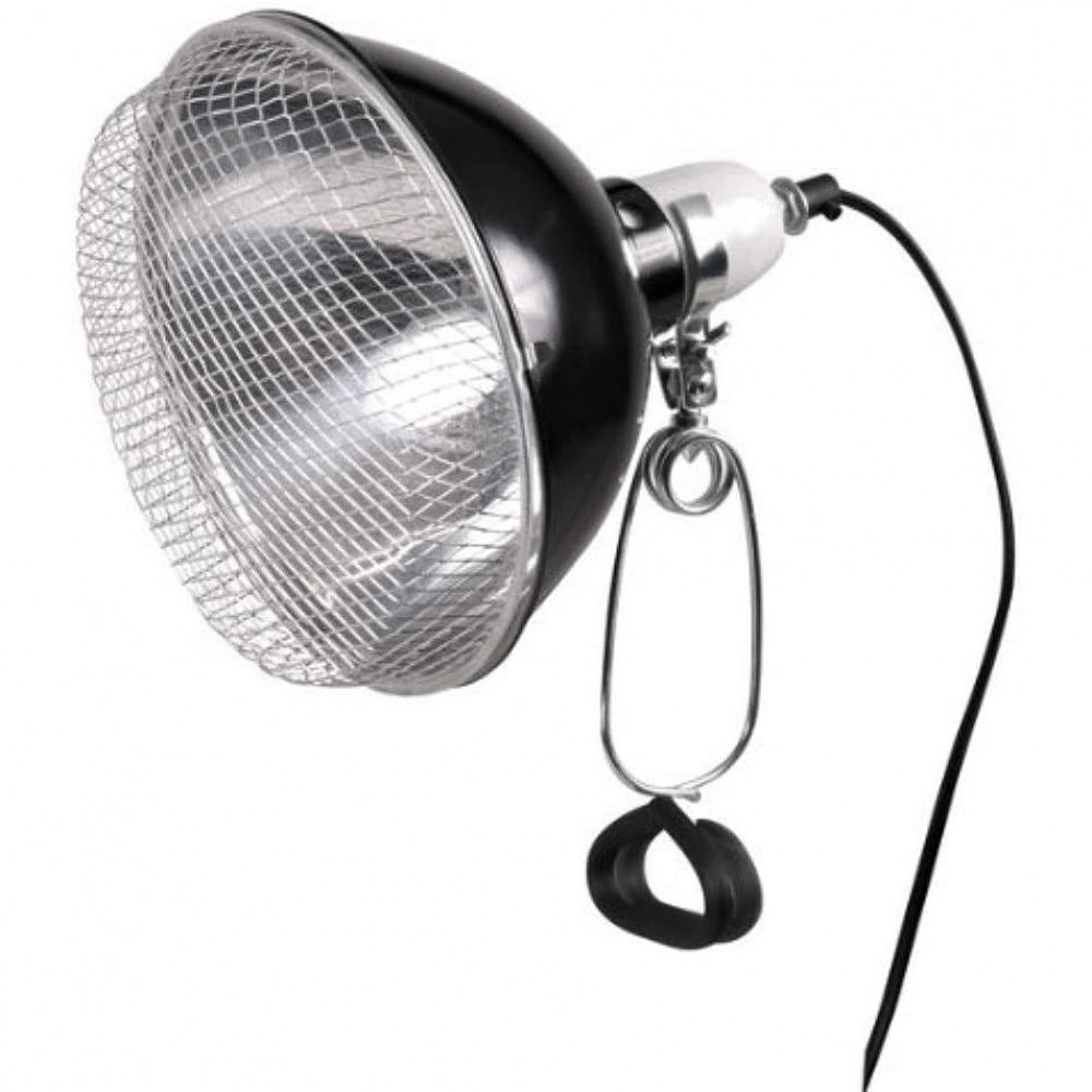 Lampa 21x21cm s ochranným krytem,  max. výkon 250W