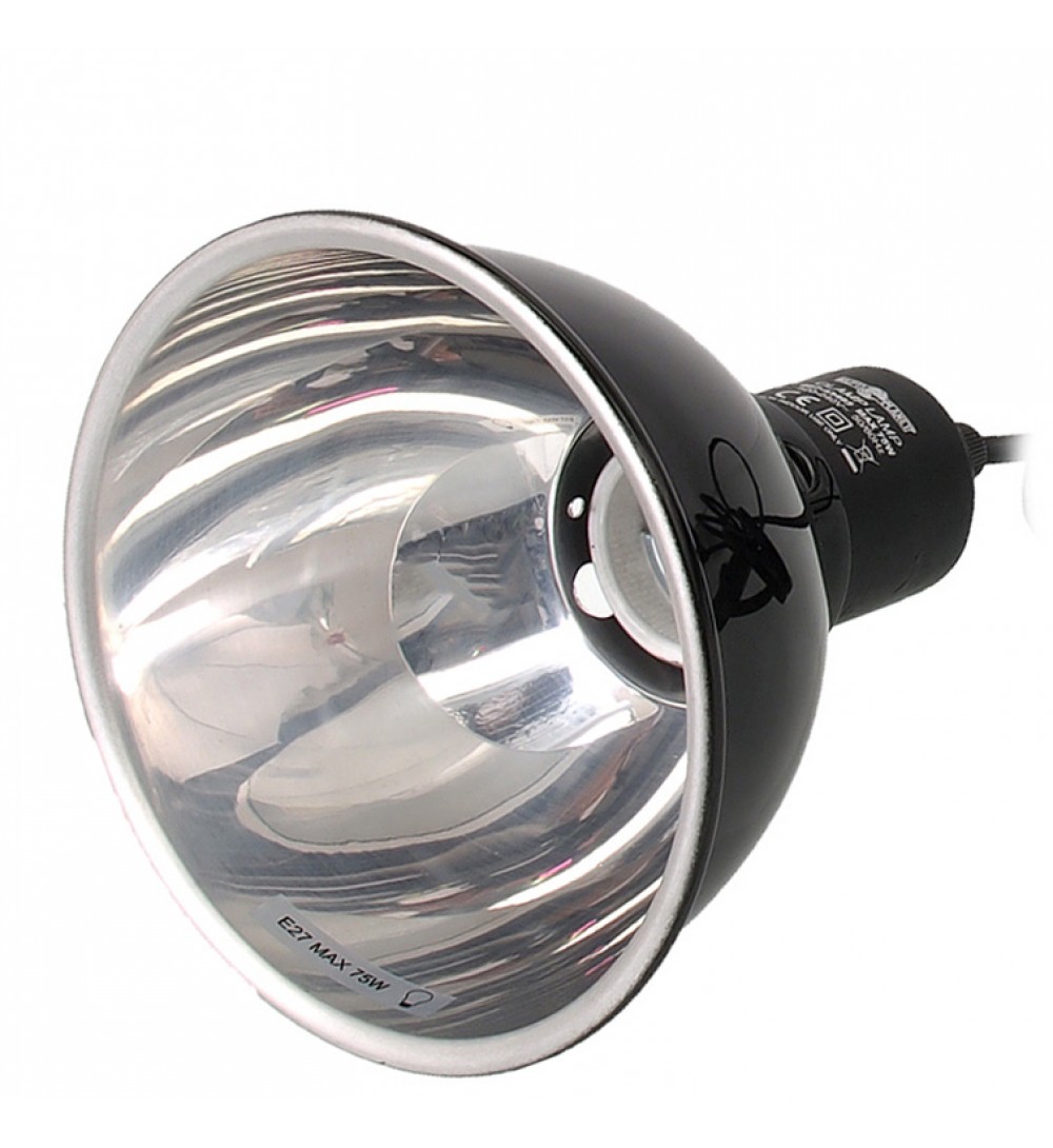 Lampa 14x17cm s ochranným krytem,  max. výkon 75W