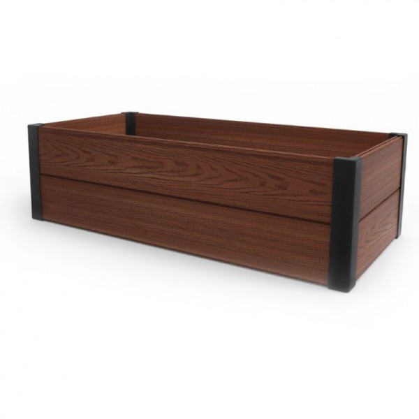 Vyvýšený záhon Keter Maple Trough 106 x 50 x 32 cm, hnědý wpc dřevoplast