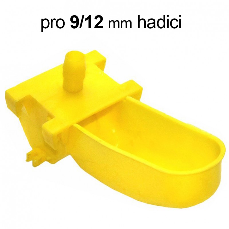 Napáječka automatická před klec pro křepelky, zátěžová, oboustranná
