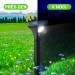 Zahradní solární lampa s detektorem pohybu, 2 kusy, 2 režimy, 2 W,1500 mAh
