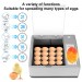 Líheň automatická digitální inkubátor 16 vajec 220V a 12V
