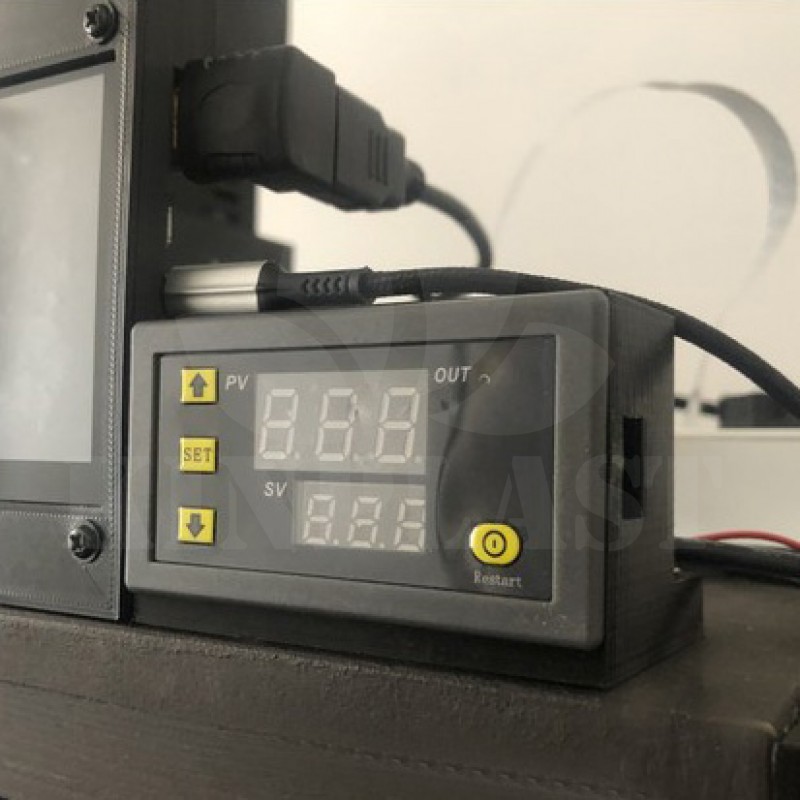 Digitální termostat panelový LCD 220V 20A W3230 + krabička