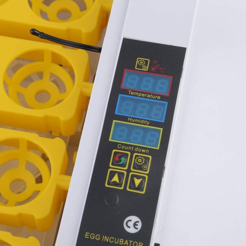 Líheň automatická digitální inkubátor na 24 vajec s regulací teploty a otáčením vajec