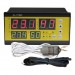 Digitální termostat ZL-7918A s externím senzorem teploty a vlhosti, 230 V