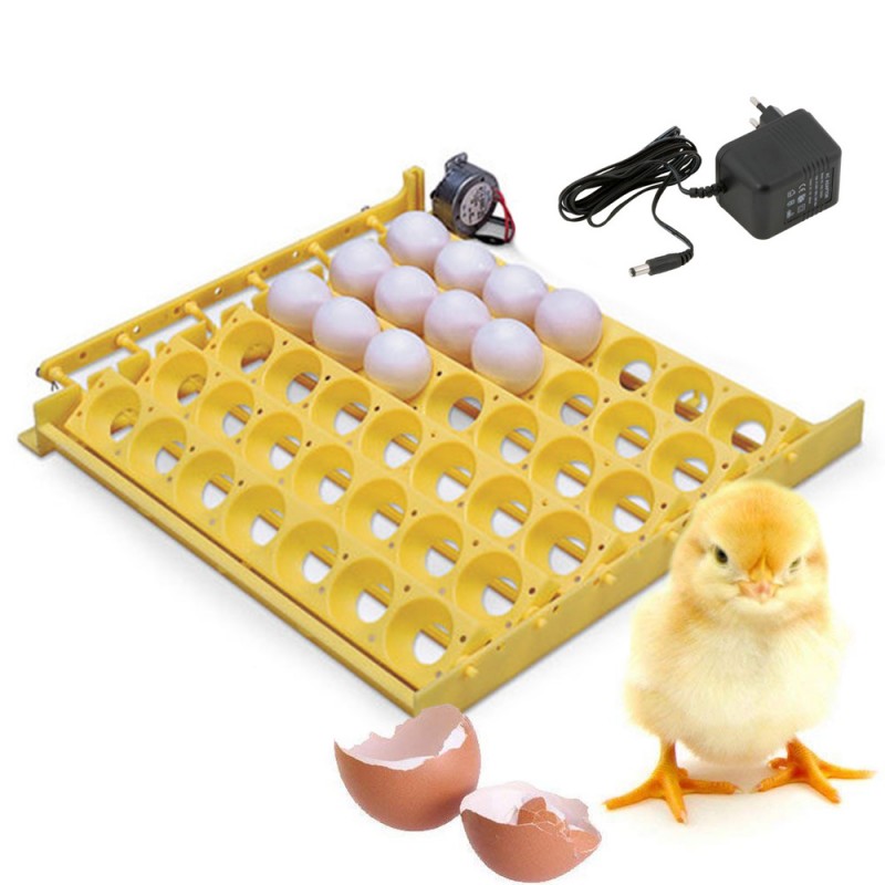 Automatický obraceč na 42 slepičích vajec 