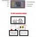 Digitální termostat panelový LCD 220V 20A W3230 s externím senzorem -50°C - +99°C