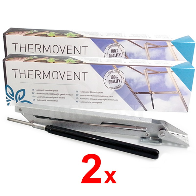 Automatický otvírač 2x THERMOVENT do 15kg, regulovatelné nastavení teploty