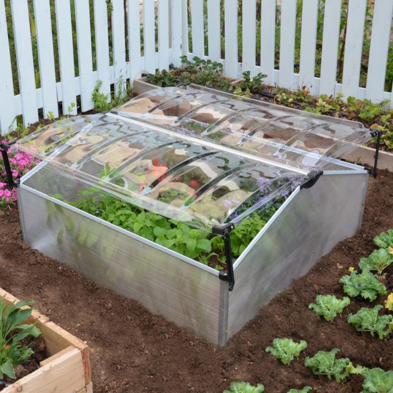 Pařeniště Palram Cold Frame Double 106x103x40cm dvoukřídlé