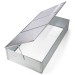Pařeniště - vyvýšený záhon 150 x 75 x 32 cm, kovové s polykarbonátem