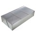 Pařeniště - vyvýšený záhon 150 x 75 x 32 cm, kovové s polykarbonátem