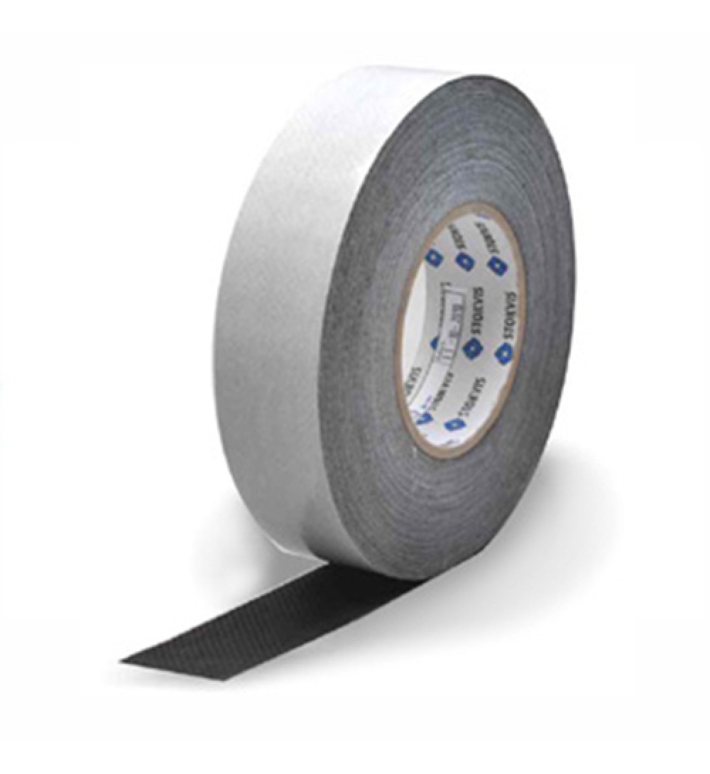 Antidust ventilační páska 50m 25mm na polykarbonát, uzavřená, černá