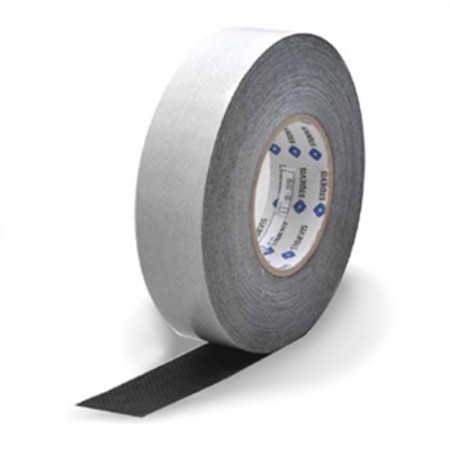 Antidust ventilační páska 50m 25mm na polykarbonát, uzavřená, černá