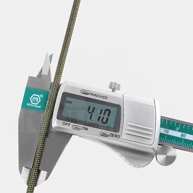 Zahradní šňůra Paracord 550, 15 metrů, 4 mm, 9 pramenů, nylon & polyester, ideální pro na vyvazování rostlin a univerzální použití