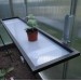 Polička 104 x 25 cm pro zahradní skleníky GAMPRE SANUS  černá