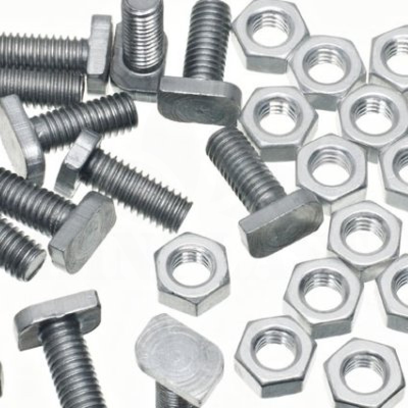 Stavěcí šroub do skleníku 25 kusů, nerez  s kladivovou hlavou 10 mm x 6 mm x 3 mm