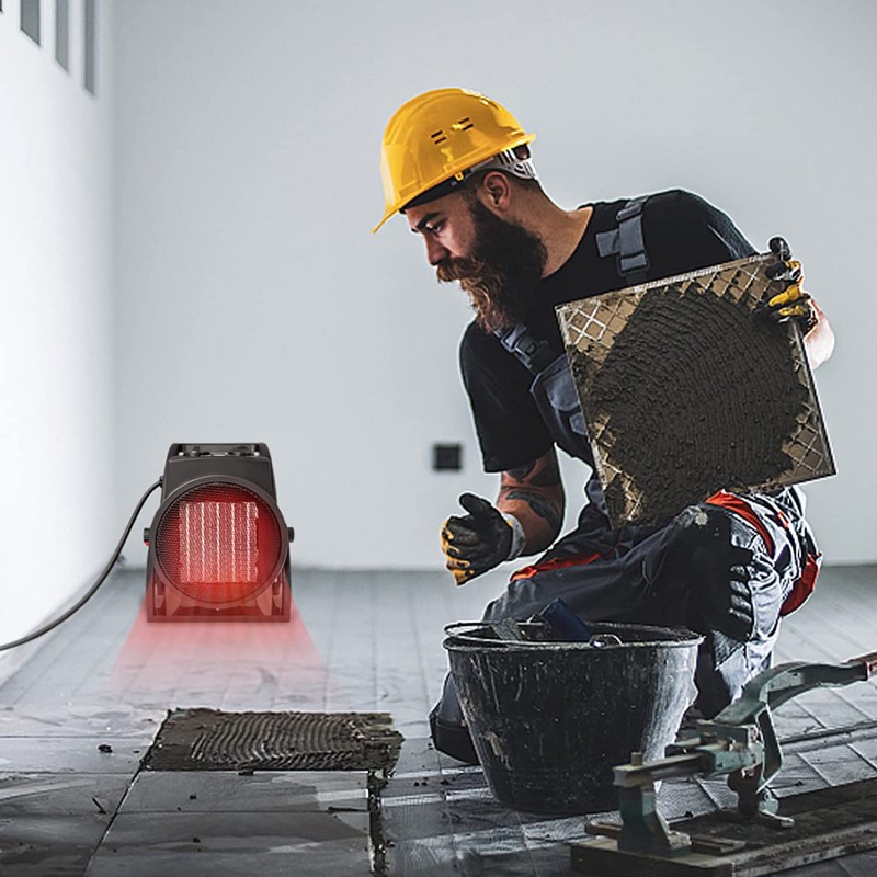 Vytápění skleníku, topný ventilátor s PTC keramickou topnou deskou, 3000 W