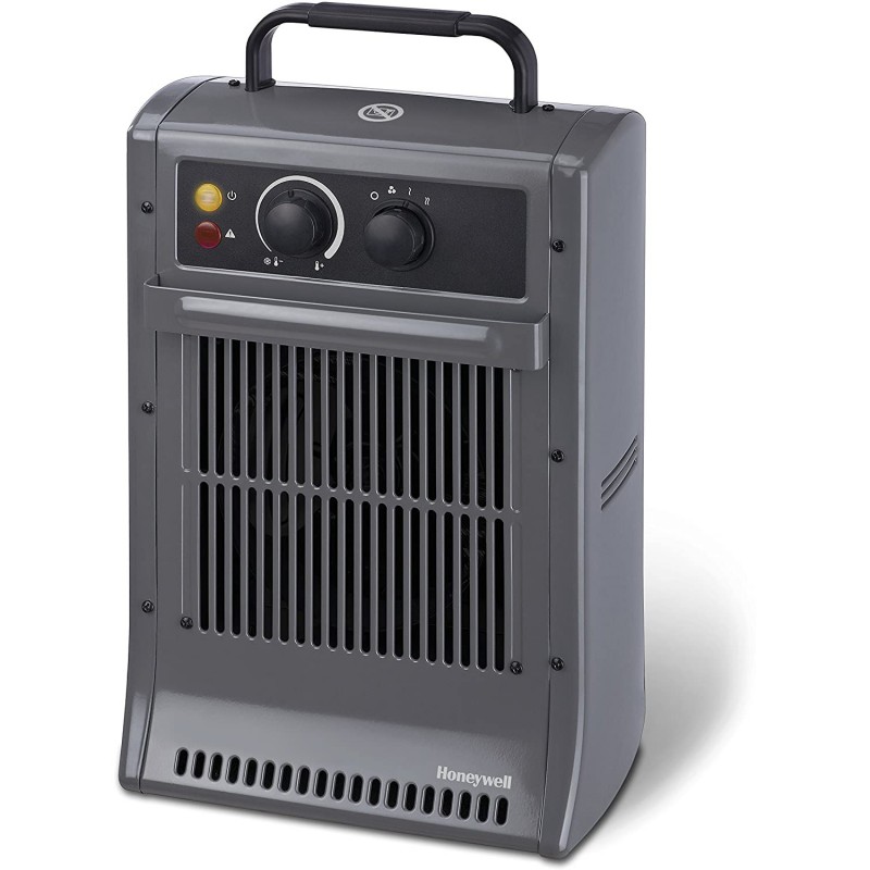 Vytápění skleníku Honeywell, topný ventilátor v antracitové barvě 2500 W 