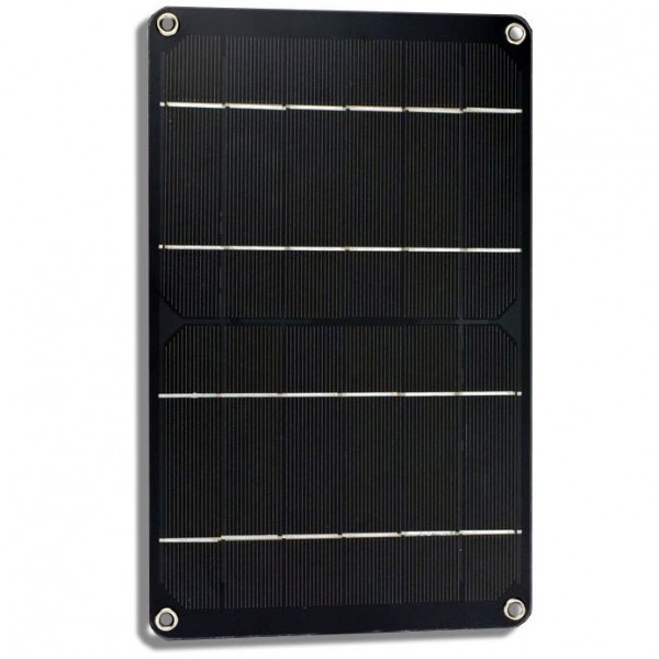 Solární panel Monokrystalický 5V/6W silikonový solární panel s USB zásuvkou, stačí ho zapojit a užívat