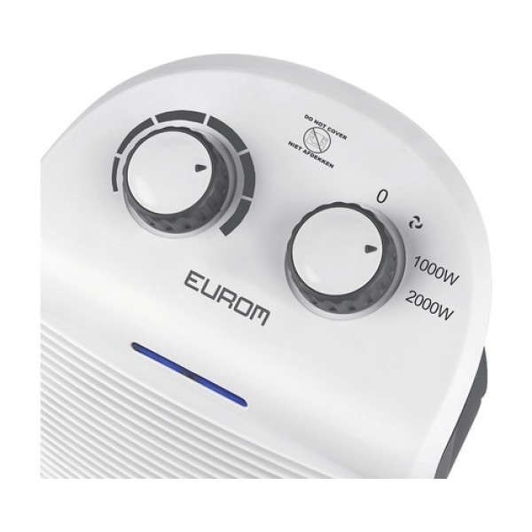 Elektrické topidlo EUROM  Safe-T-fanheater 2000 W, 3 stupně výkonu, vestavěný termostat