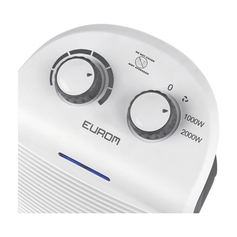 Elektrické topidlo EUROM  Safe-T-fanheater 2000 W, 3 stupně výkonu, vestavěný termostat