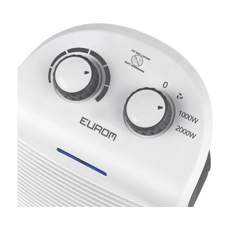 Elektrické topidlo EUROM  Safe-T-fanheater 2000 W, 3 stupně výkonu, vestavěný termostat