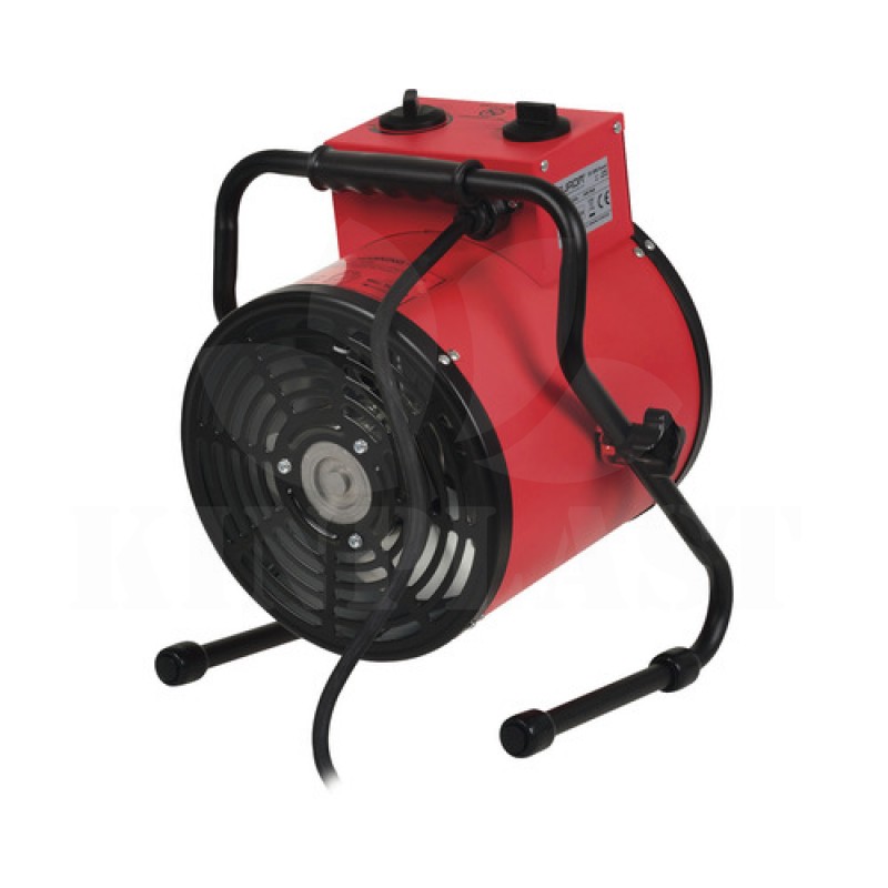 Elektrické topidlo EUROM EK3001R Round 3000 W, 3 stupně výkonu, vestavěný termostat