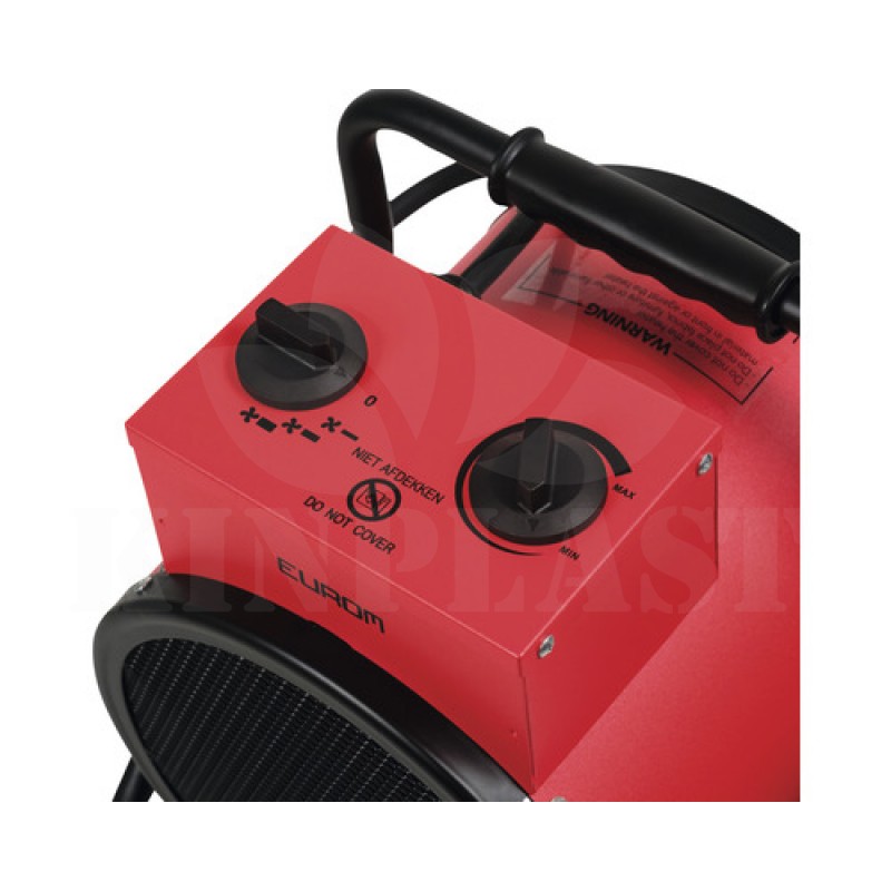 Elektrické topidlo EUROM EK3001R Round 3000 W, 3 stupně výkonu, vestavěný termostat
