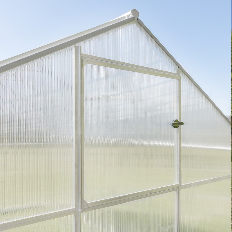 Skleník GAMPRE SANUS 220 x 430 cm, L-10, 6mm + zdarma otvírače, pásky a svorky