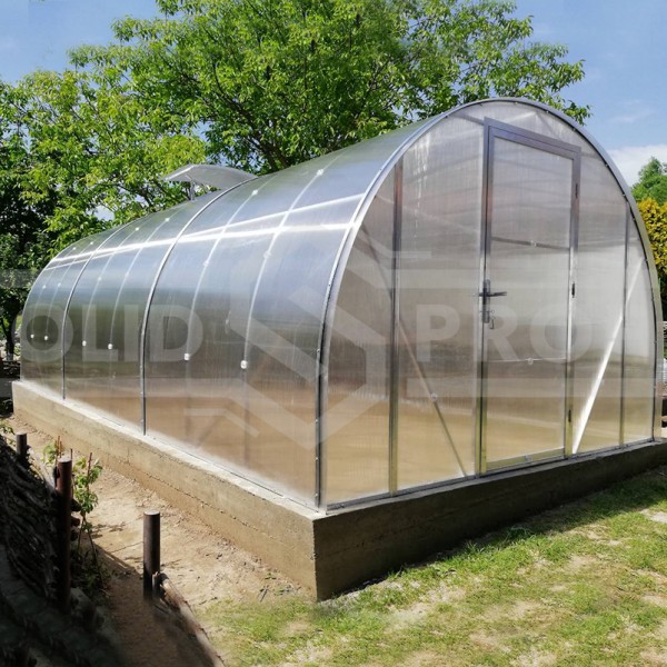 Skleník ARCHED 3,0 m - zahradní hliníkový skleník SOLIDPROF