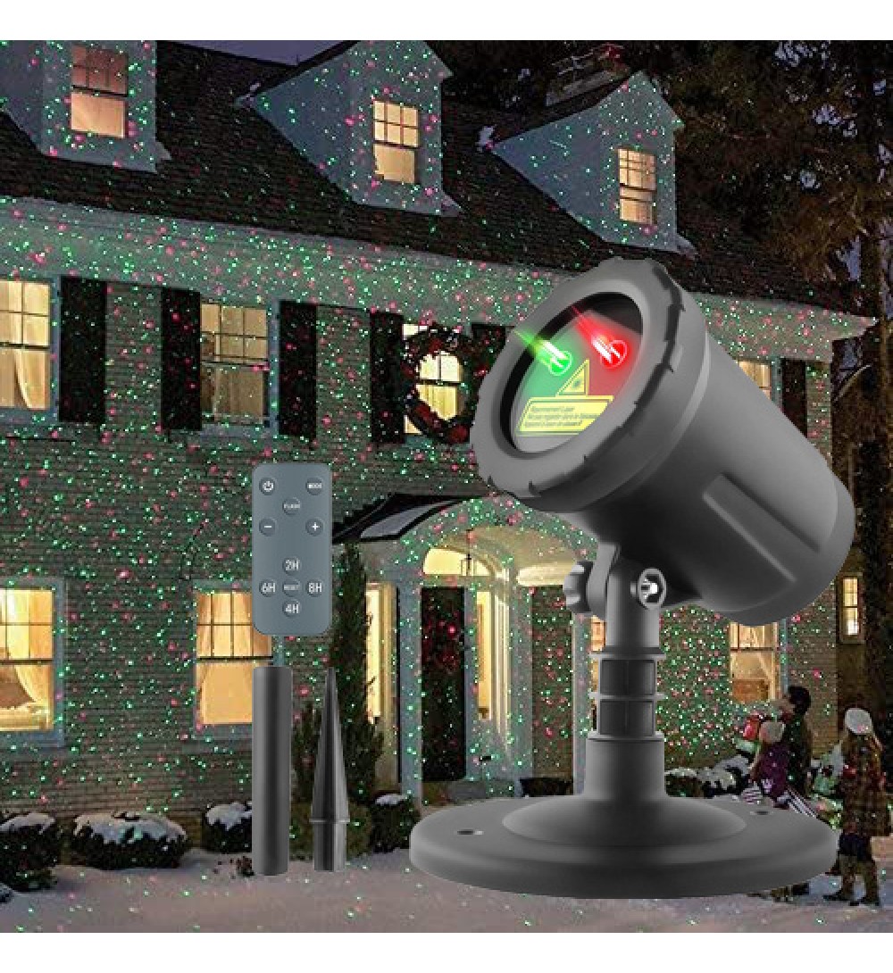 Projekční zahradní Led světlo, světelný Vánoční projektor, IP65 pro vnitřní a vnější prostor