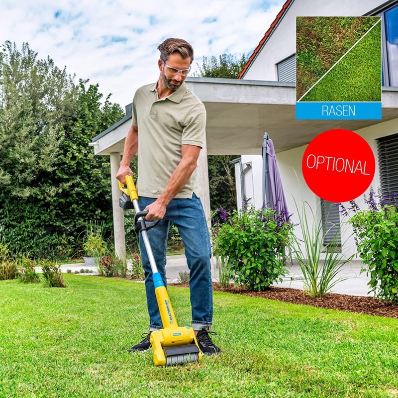 Elektrický kartáč Gloria MultiBrush speedcontrol AKU BOSCH 18 V, 2x kartáč