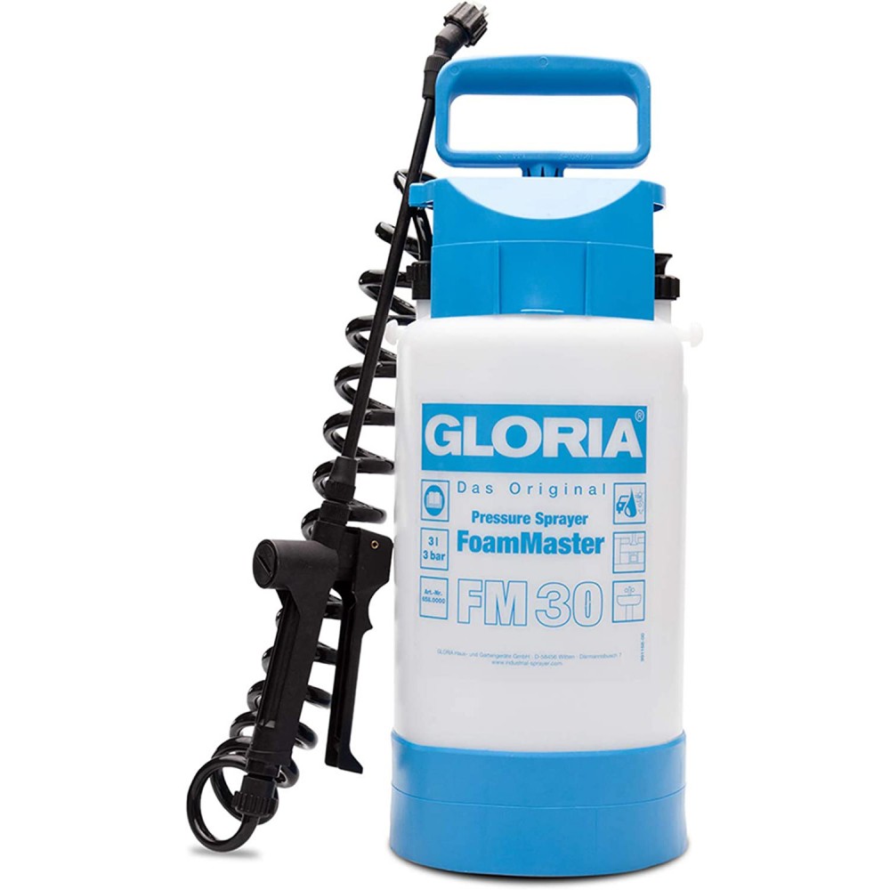 Tlakový rozprašovač Gloria FoamMaster FM 30 Profi pěnový rozprašovač, aplikace čisticí pěny, 3l