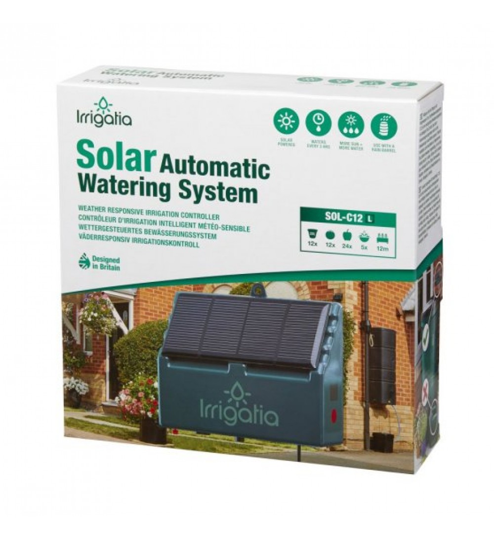 Automatická solární závlaha pro skleník Irrigatia Smart 12 trysek