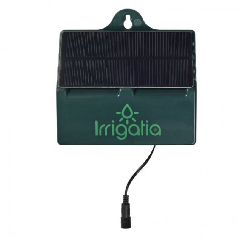 Automatická solární závlaha pro skleník Irrigatia Smart 12 trysek, stačí větší nádoba nebo sud s dešťovkou