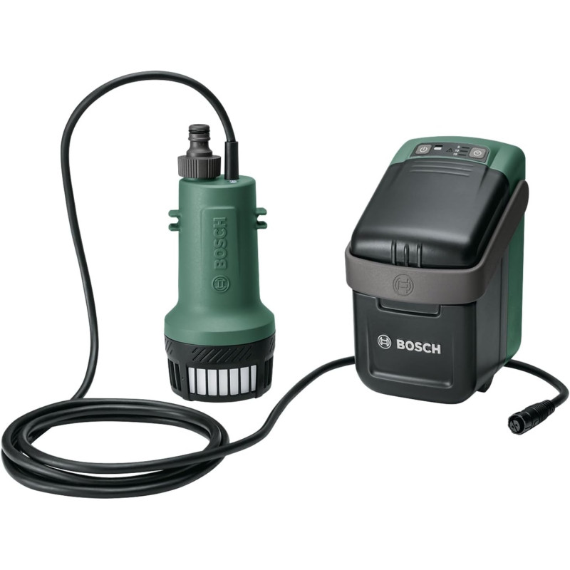 Zahradní ponorné čerpadlo akumulátorové Bosh GardenPump 18V-2000 na dešťovou vodu, bez akumulátoru