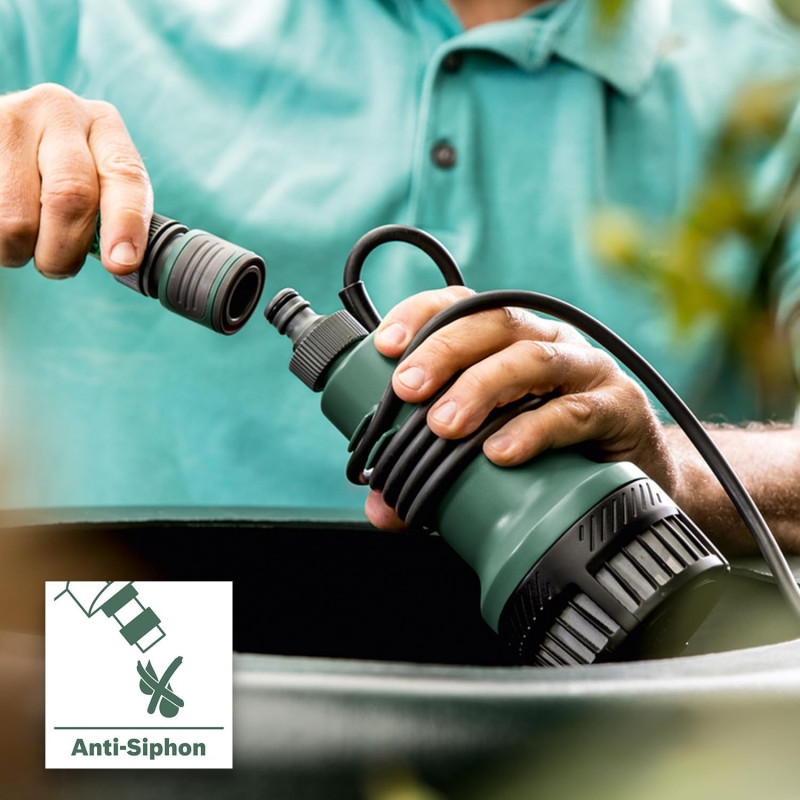 Zahradní ponorné čerpadlo akumulátorové Bosh GardenPump 18V-2000 na dešťovou vodu, bez akumulátoru