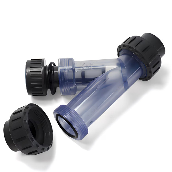 Vodní filtr pro závlahy a čerpadla, vysokotlaký čistič, průtokový filtr s 20 Mesh sítkem, připojení 25mm trubka 