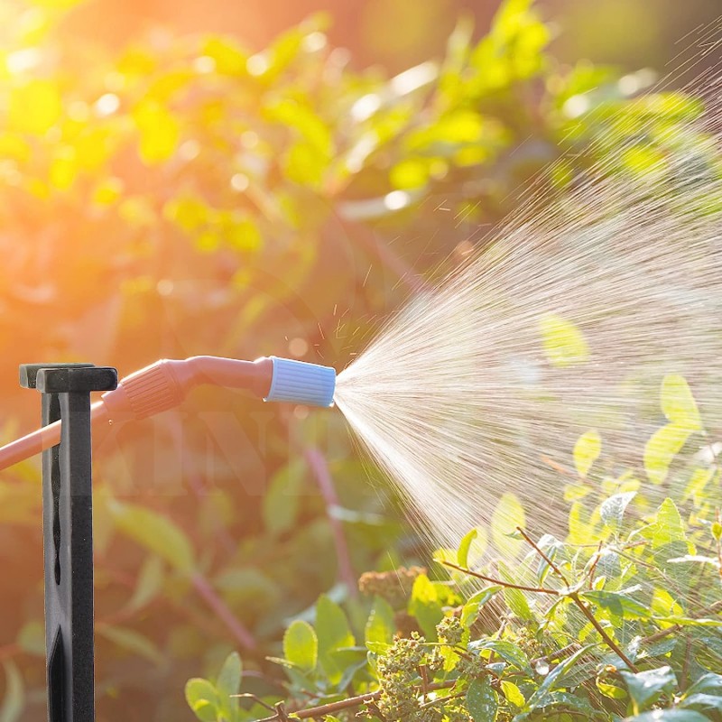 Držák pro distribuční a kapkovací hadice, upevnění a vedení hadičky o průměru 2/6 mm, 10 kusů