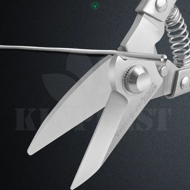Zahradní nůžky Multifunkční 22 cm, rovné profesionální nerezové univerzální nůžky na všechno