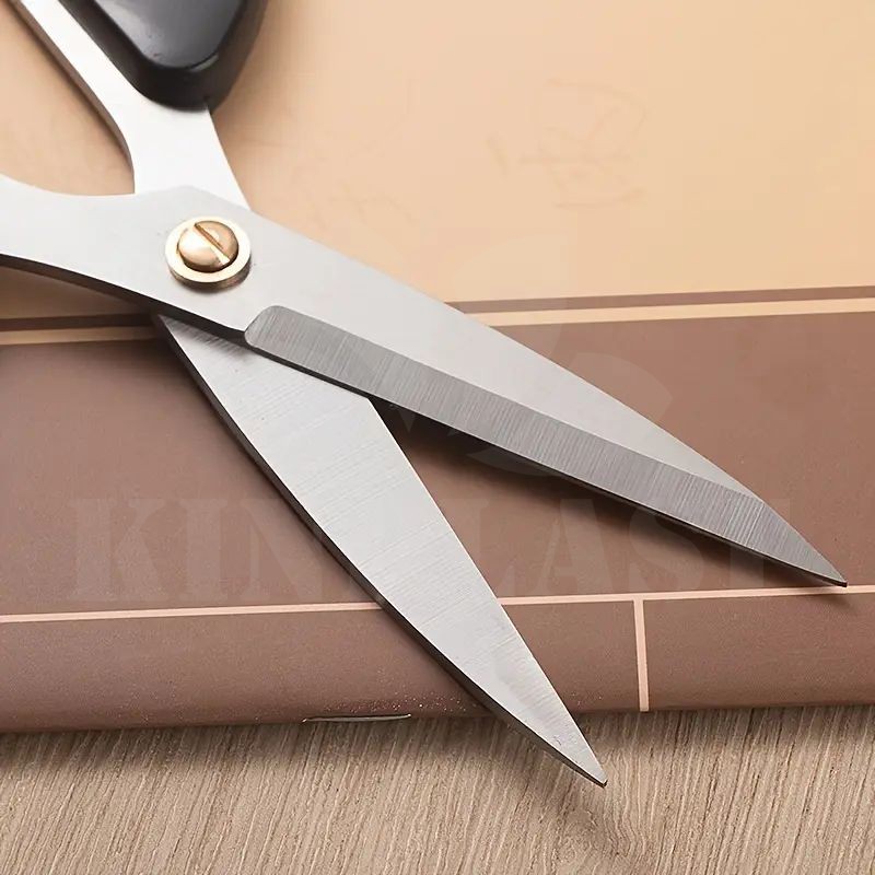Zahradní nůžky Ergo 20 cm, univerzální nerezové víceúčelové zahradnické nůžky Černo & Oranžové