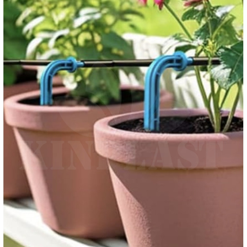 Automatická solární závlaha - 30 Biling 54l/h, baterie 3000 mAh, zavlažovací systém 30 kapačů, solární panel 7,5 W, 30 m