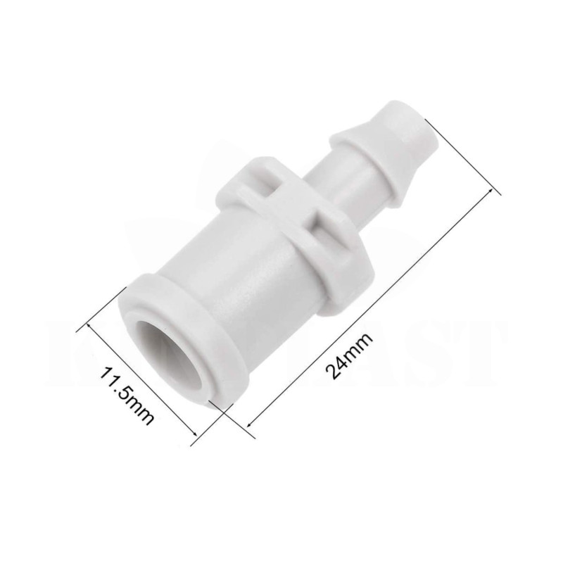 Tryska rozprašovací, 10x mlžící fontána kruhová 360°, pro vytvoření jemné vodní mlhy na omezeném prostoru